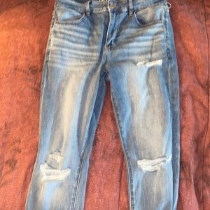 American Eagle ripped jeans